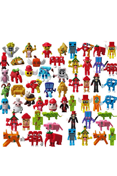 BimBimBo Set de 5 figurine fură un brainrot șase șapte, 67,