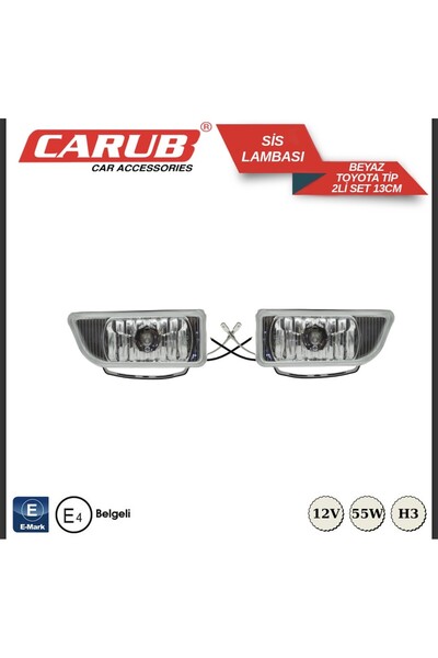 Carub Toyota Tip Sis Farı Beyaz Efsane Kasa Toyota Corolla