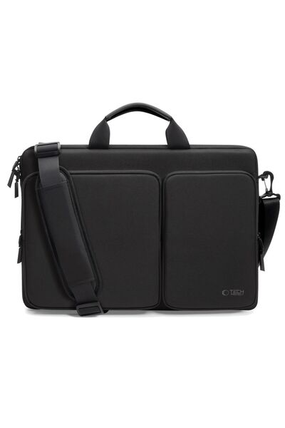 Tech-Protect Defender Laptop Bag 17-Inch - Black, Secure & Durable