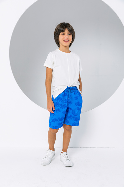 incity Boy's Patterned Relaxed Fit Shorts