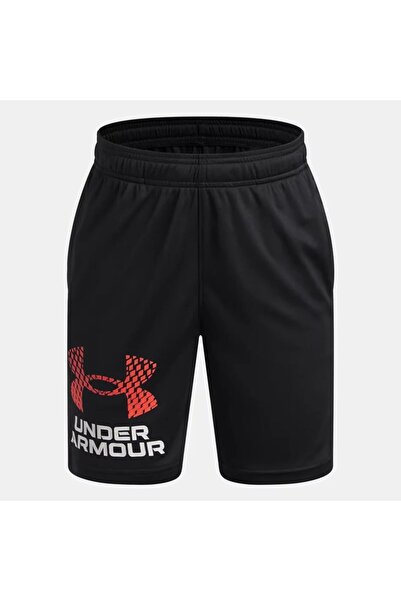 Under Armour Pantaloni scurți negri cu logo Ua Kids Tech