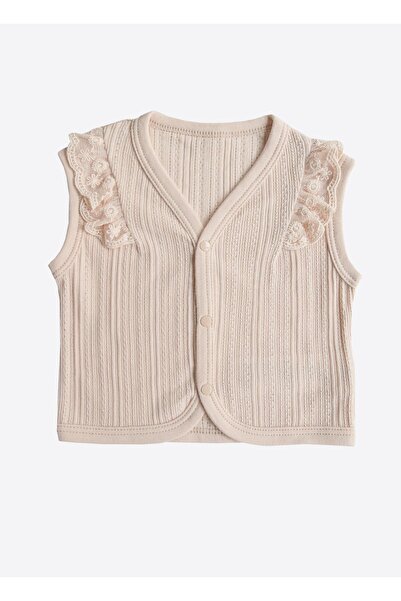 kitikate سترة جاكلين العضوية باللون الوردي