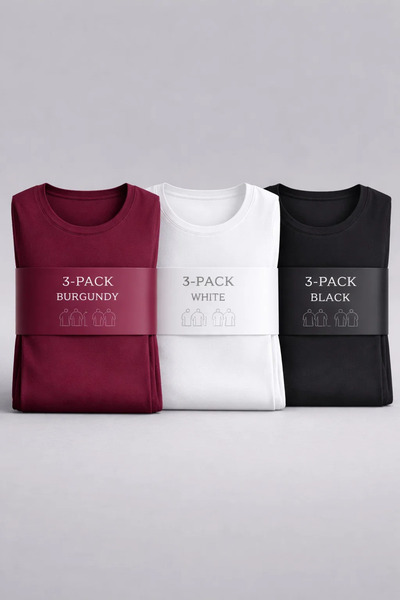 COMBİNE MİCHAİL Γυναικείο μακρυμάνικο μπλουζάκι με λαιμόκοψη 3 σειρών