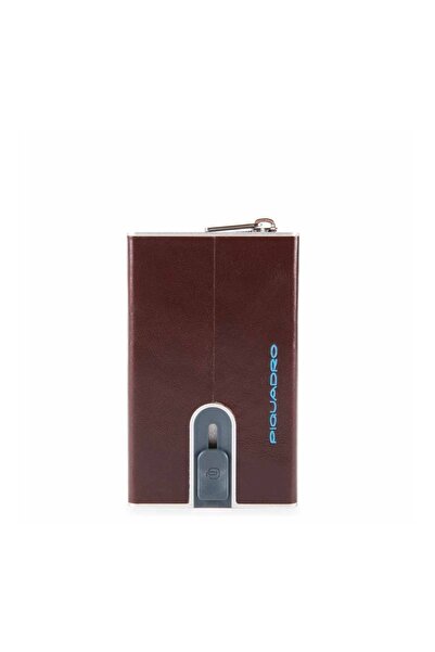 PIQUADRO Piquadro, Син квадрат, Кожа зимен, Квадратна плъзгаща се система с д...