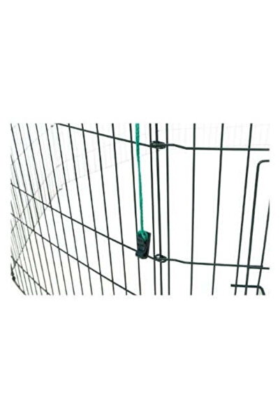 Trixie حظيرة خارجية للحيوانات الأليفة الصغيرة مزودة بشبكة واقية، 8 ألواح