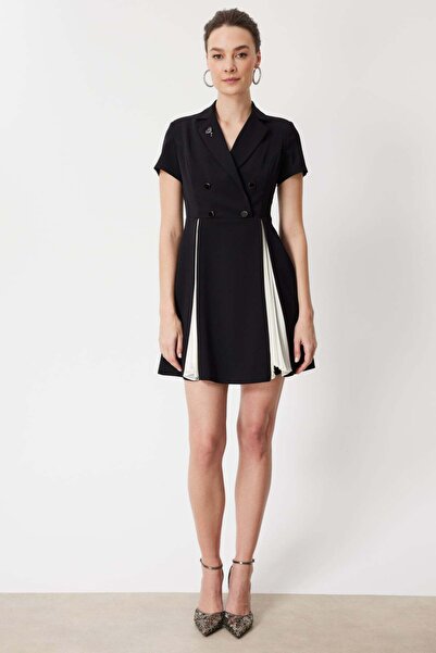 Mi Pret a Porter Mi Piliseli Kruvaze Yaka Elbise