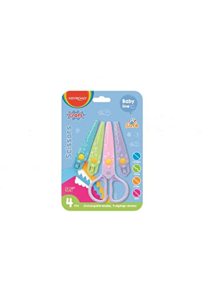 KEYROAD Creative scissors with 4 refills Baby Line