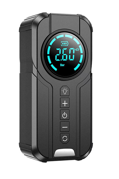 OEM Compresor auto cu pornire rapidă, 6000mAh, 1000A, negru, 193x85x62mm