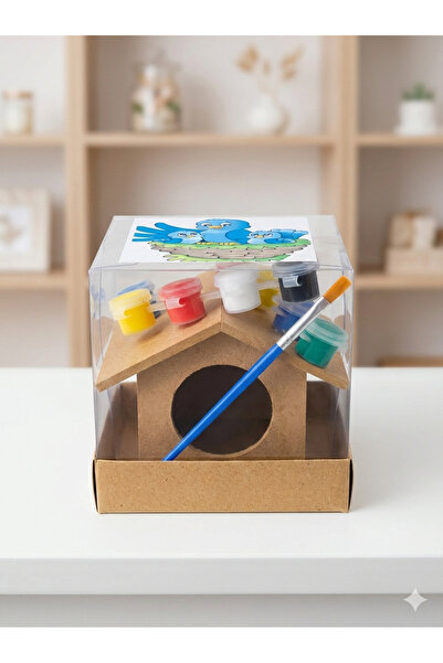 GÖZAT Kuş yuvası boyama seti