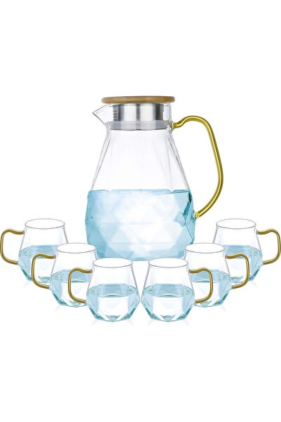 ORCHID BOROSILICATE 7PCS BEVERAGE SET