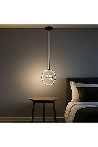 Humer Modern black pendant light with 3 lights, 55 watts