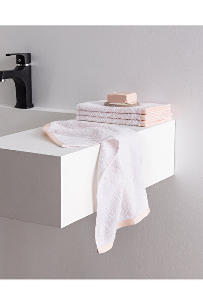 Madame Coco Opale 4-Pack Cotton Hand Towels - Powder - 30X45 cm