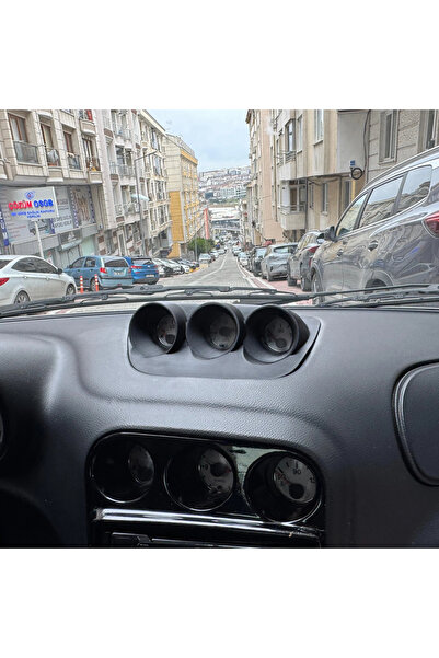 Print3dTr Alfa Romeo 156 MK1 Uyumlu Üçlü Gösterge Saati Çerçevesi