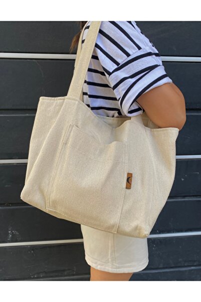 soare shop Soare Natural Shopper Çanta