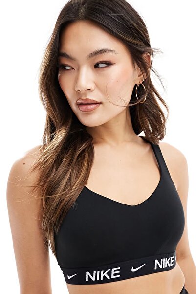 Nike Training Indy Dri Fit High Support Sports Bra Women's Sports Bra Black