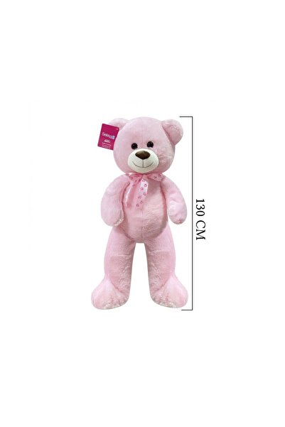 BYCEGU 1193P Puffy Casual Bear 130 Cm Pink -Selay Toy