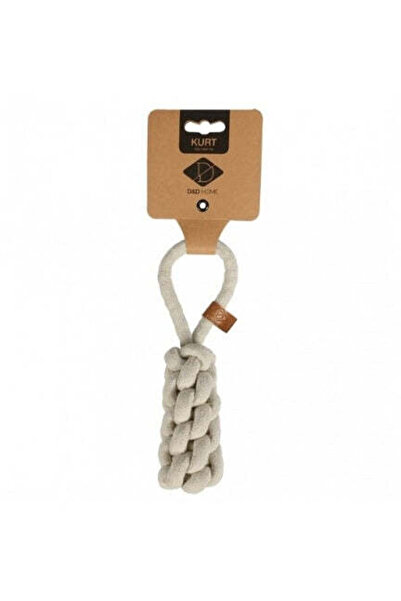 D&D Home Kurt Plush Dog Toy - WHITE/XS