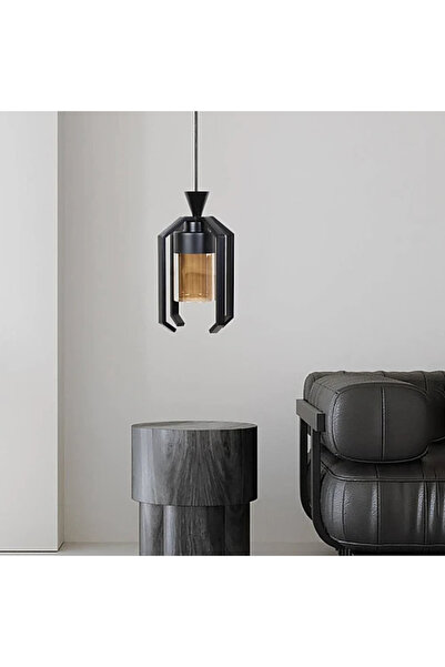 Humer Modern black hanging chandelier E27*1