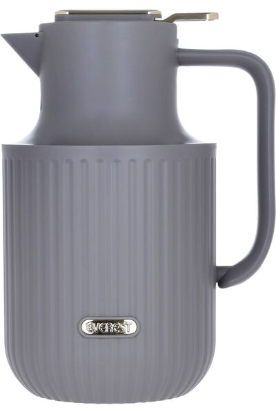 AZOZ MERCHLY thermos, 1.5 liters, thermal glass inner container, plastic oute...