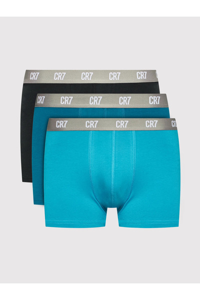 CR7 مجموعة من 3 قطع من الملابس الداخلية الرجالية الأساسية - قطن ناعم مطاطي، م...