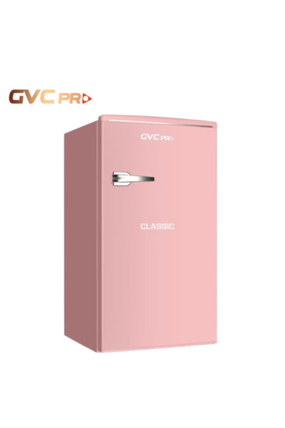 GVC PRO Classic Refrigerator 86L Pink Model GVRG-129P