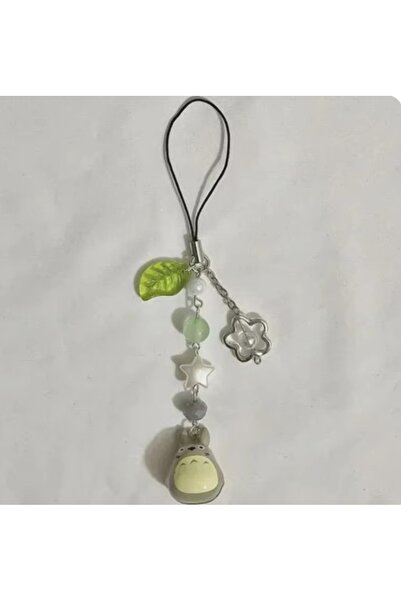 Choice3 Choice longmao phonechain Cute Anime Totoro Element Keychain Mobile P...