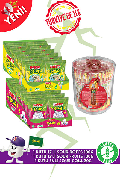 SWEETO EKŞİ MARSHMALLOW SETİ