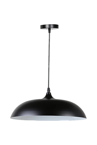 Humer Modern black and white pendant light, E27*1L, 45 cm diameter