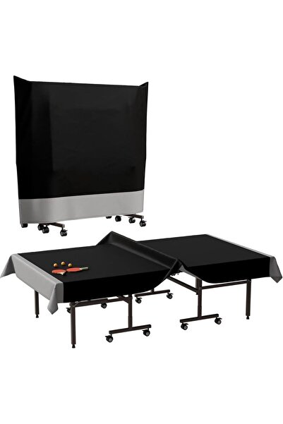 Choice Black and grey Ping Pong Table Cover 600D Oxford Fabric Heavy Duty Wat...