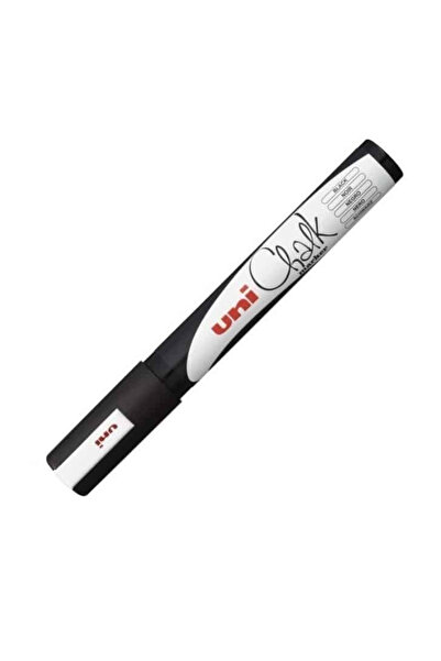 OEM UNI Chalk marker with liquid chalk, Black, 1.8-2.5 mm,