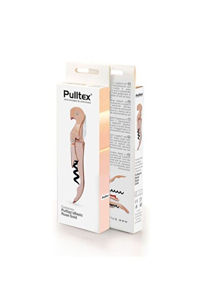Gamma Print Pulltex classic double lever corkscrew – rose gold