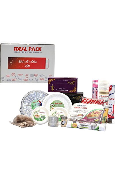 Ideal Pack Eid Al Adha Premium Disposable Tableware Kit
