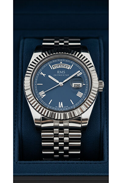 Romanson Gümüş Çelik Kordon Erkek Kol Saati L-RMS.1.AG1349.04