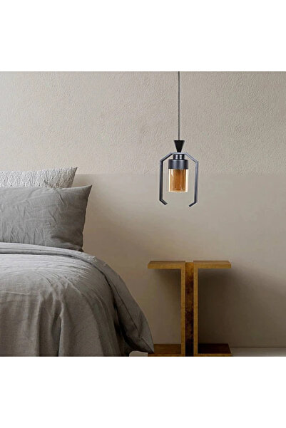 Humer Modern black hanging chandelier E27*1