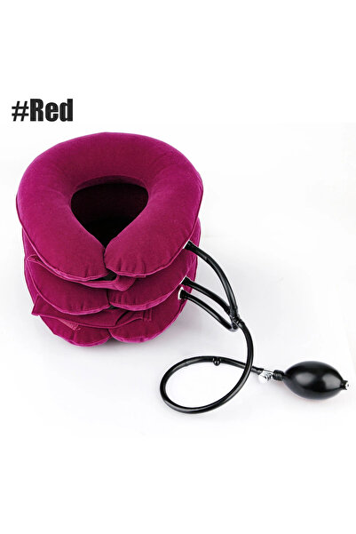 choice2 Red Neck Stretcher Cervical Traction Device Home Pain Treatment, Infl...