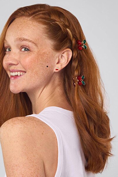 New Obsessions Cherry Metal Mini Latch Buckle 2-Pack