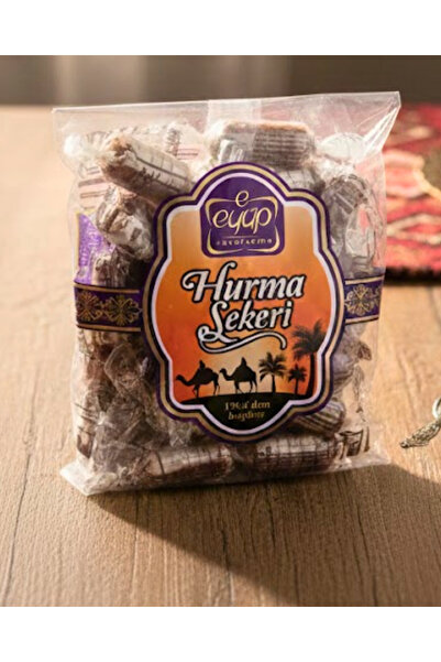 Eyüp Şekerleme Geleneksel Hurma Şekeri - Hac ve Umre İkramlığı - Yumuşak Kony...