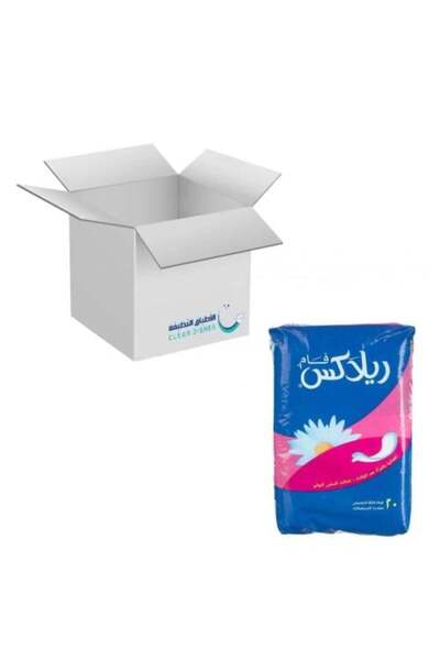 FAM فوط صحية ما بعد الولادة من ريلاكس - 20 فوطة (10 أكياس)