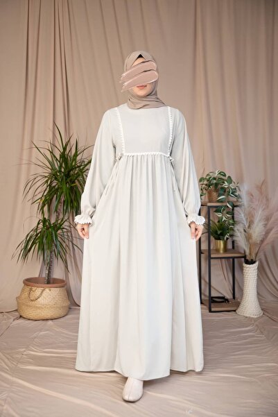 Nissra Ankanoor Lace Piped Side Tie Dress Anka265156