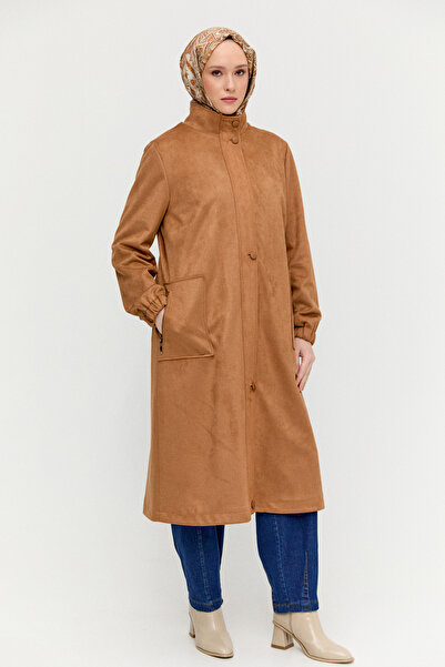 Setrms Süet Dokulu Büyük Beden Kap