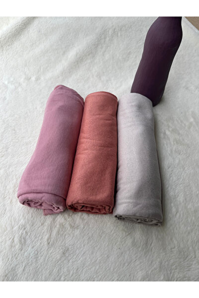 shalby Hijab Combed Cotton Shawl (Set of 3) Jersey Fabric