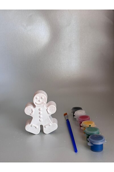 EdyaTasarım Çocuk Boyama Seti | Alçı Figür Boyama Aktivite Seti (Boya & Fırça...