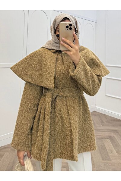 bezenstore PELERİNLİ KAŞE CEKET