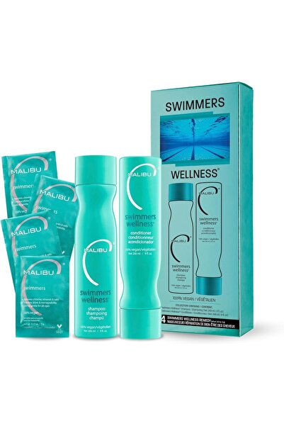 Malibu C Swimmers Wellness Collection Hair Kit