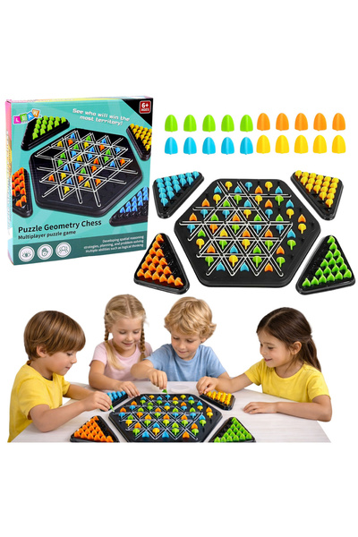 Three top online Геометричен триъгълен пъзел