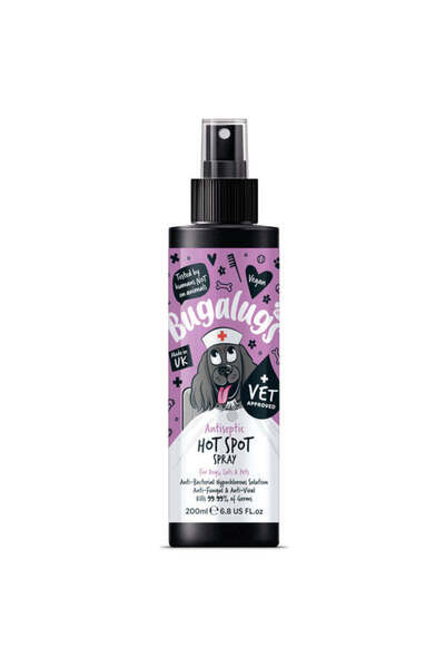 Bugalugs Antiseptic Hot Spot Spray for Pets - 200ML