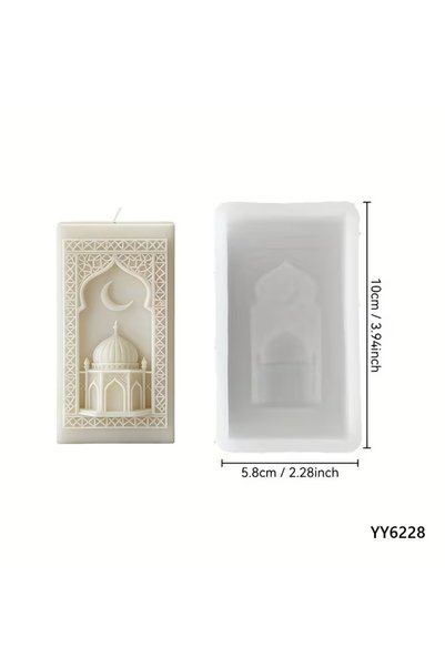 YOYOMOLD CAMİ TEMALI MUM SİLİKON KALIP