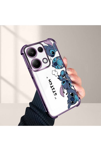 CASEVIBE حافظة هاتف Redmi Note 13 Pro 4G متوافقة مع نمط كارتون ستيتش المقاوم ...