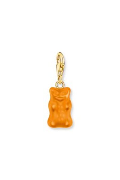 Thomas Sabo 2186-413-8 Orange Charm Goldbears Pendant gold-plated
