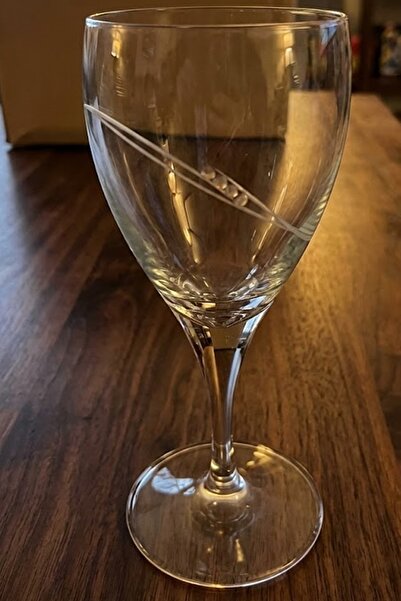 DECOSTYLE Ellipse Stone 44876 Decorated Glass 6 Pieces 400 Cc Paşabahçe